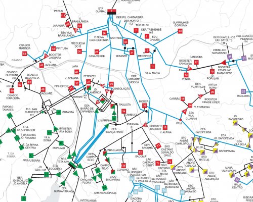 Sistema Adutor Metropolitano - SAM - Regio Metropolitana de So Paulo